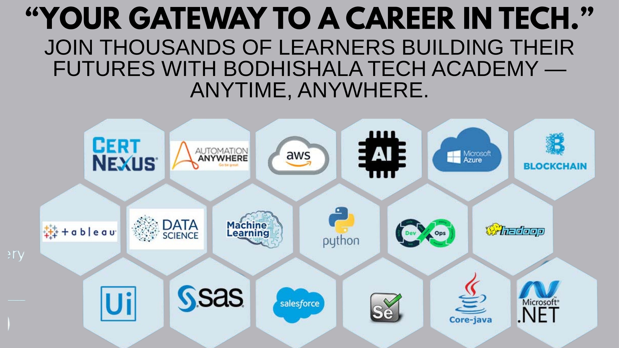 YOUR GATEWAY TO A CAREER IN TECH image